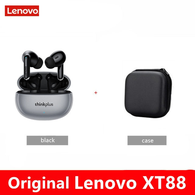 NEW Original Lenovo XT88 TWS Wireless Earphone Bluetooth 5.3 Dual Stereo Noise Reduction Bass Touch Control Long Standby headset