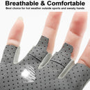 Premium Fishing Gloves - UV Protection, Breathable Mesh & Non-Slip Grip for All-Day Comfort，for Cycling,Hiking,Camping
