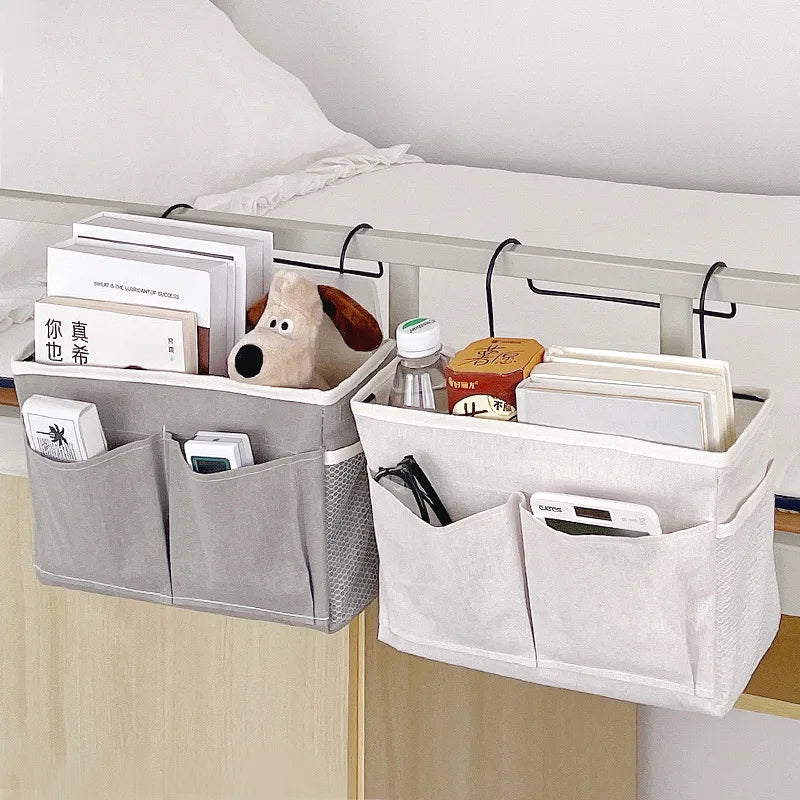 Couch Storage Organizer Bed Holder Pockets Bedside Storage Organizer Bed Desk Bag Sofa Remote Control Hanging Caddy Accessories