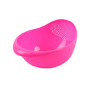 Multi-functional Rice Washer Vegetable and Fruit Basket Drain Cleaning Kitchen Tools Food Beans Sieve Fruit Bowl Drainer