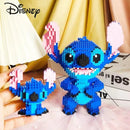 Disney Stitch New Children's Building Block 3D Children's Puzzle Particle Building Block Toy Children's Toy Birthday Gift