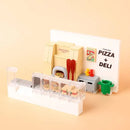 MOC City Building Blocks Accessories Mahjong Machine Plant Sofa Bed Piano Refrigerator Kitchen Toy Brick Florist Bar X009 TV Set