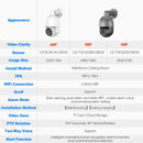 Techage 5MP 8MP PoE PTZ IP Camera Outdoor Waterproof 2 Way Audio Camera AI Human Detection Security Camera Xmeye for NVR System