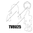 Action Figures Movie accessories Building Blocks Bricks toys TV6107 TV8047 TV8048 TV8049 TV8050 TV8051 TV8052 TV8053 TV8054