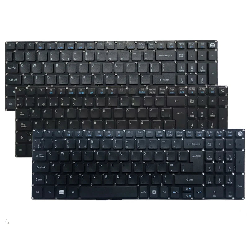 Russian/US/UK/Spanish/Latin/French laptop keyboard FOR Acer Aspire 3 A315-21 A315-41 A315-41G A315-31 A315-51 A315-53 A315-53G