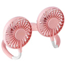 Portable Summer Sports Fans Low Noise USB Neck Cooling Fan Rechargeable Comfortable To Wear for Home School Office