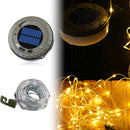 Solar String Lights Rechargeable Hanging Tent Light Camping Light Emergency Lamp for Tent Camping Yard Garden Outdoor Decoration