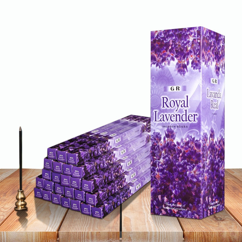 F Indian 200 Sticks Incense Dragon's Blood Lavender India Aromatherapy Line Herbal Insence Fragrance Small Companies Supplies