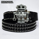 Multi-pattern Gothic Harajuku y2k Spicy Girls Punk Belt Women Men's Belt Subcultural Millennium Versatile Decoration