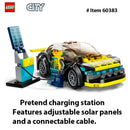LEGO 60383 City  Electric Sports Car, Toy Blocks, Present, Racing Car, Town Making, Boys, Girls, Ages 5 and Up