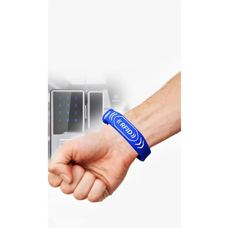 1Pcs 125KHZ EM4305 T5577 5200 Rewritable Adjustable Wristband RFID Silicone Band Bracelet Blank Data Keyfob Access Control Card