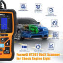 FOXWELL NT301 OBD2 Scanner Check Engine Light Code Reader Professional EOBD Automotive Scanner Car Diagnostic Tool PK ELM327