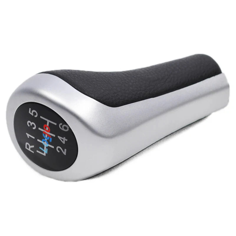 5 6 Speed For BMW 1 3 5 6 Series E46 E53 E60 E61 E63 E65 E81 E82 E83 E87 E90 E91 E92 X1 X3 X5 Matt Chromed Gear Shift Knob