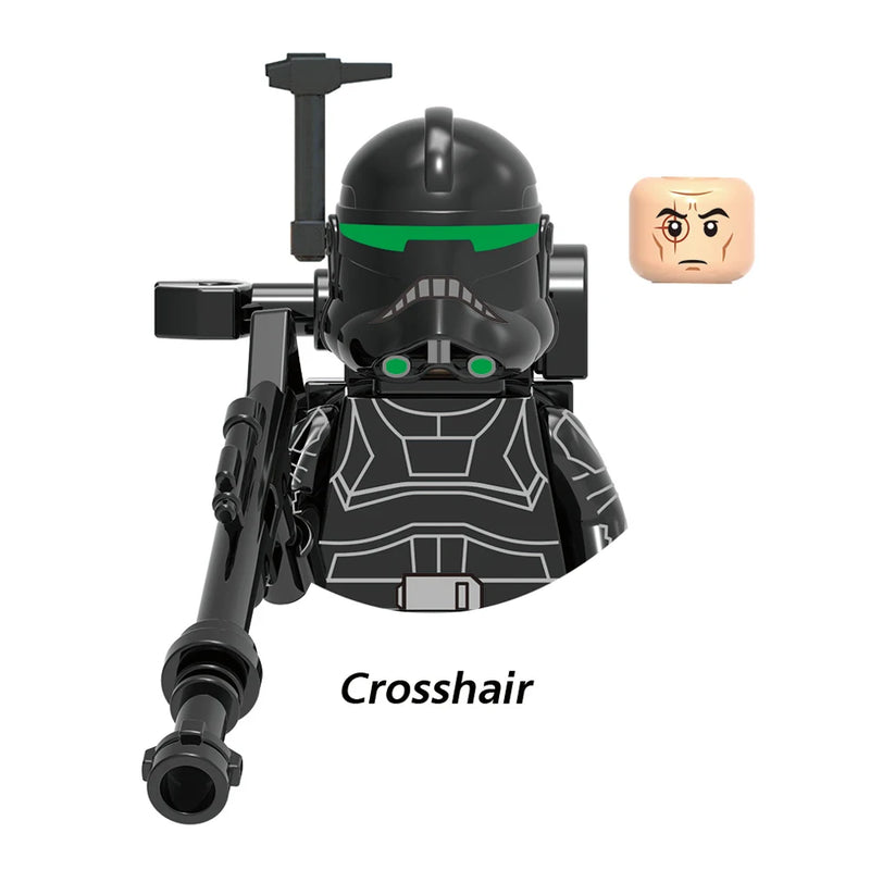 ARC Clone Troopers Building Blocks LUKE Skywalker Mandalorians Boba Fett Palpatine Yoda R2D2 Bricks Action Figures Toys