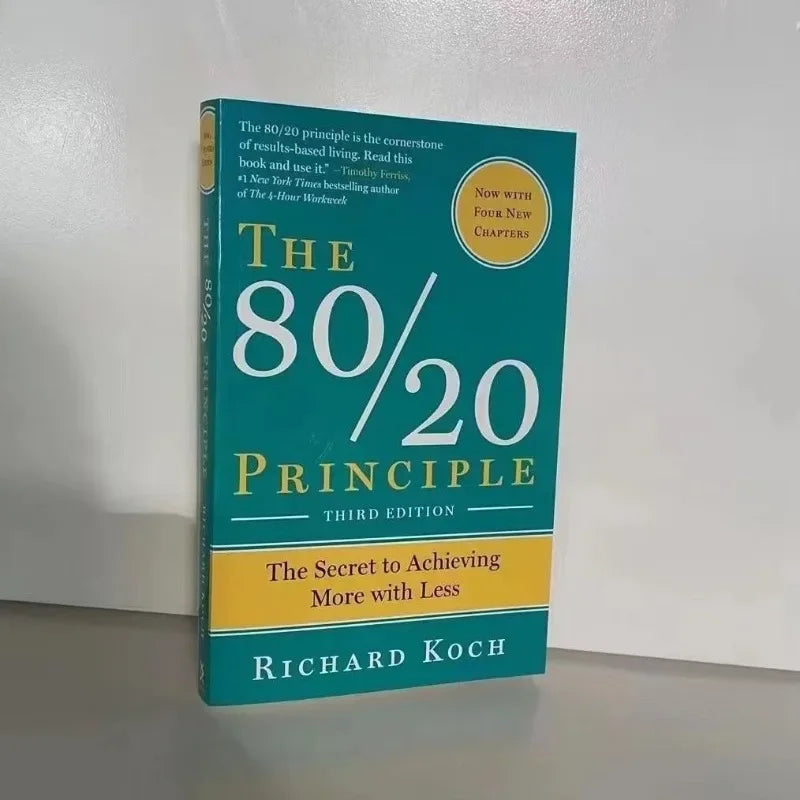 The 80/20 Principle By Richard Koch The Secret To Achieving More with Less Novel Paperback In English