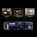 KingSpec M2 SSD 128GB 1TB M.2 ssd 256GB 512GB PCIe NVMe SSD 2280 SSD 2242 hdd For Laptop Desktop Internal Hard Drive MSI