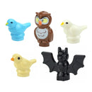Figures Animal Building Block MOC City Goat Sheep Eagle Owl Panda Parrot Seagull Penguin Zoo Fram Accessories Bricks Toy Gift