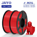 JAYO PETG/PLA/SILK/PLA Meta/PLA+/ABS 2Rolls 3D Printing Filament 1.75MM Children Creative Model Material For 3D Pen Filament