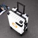 Large Capacity Suitcase Aluminum Frame Silent PC Luggage Travel Bag with Wheels Password Lock Trolley Case 22 24 28 Inch
