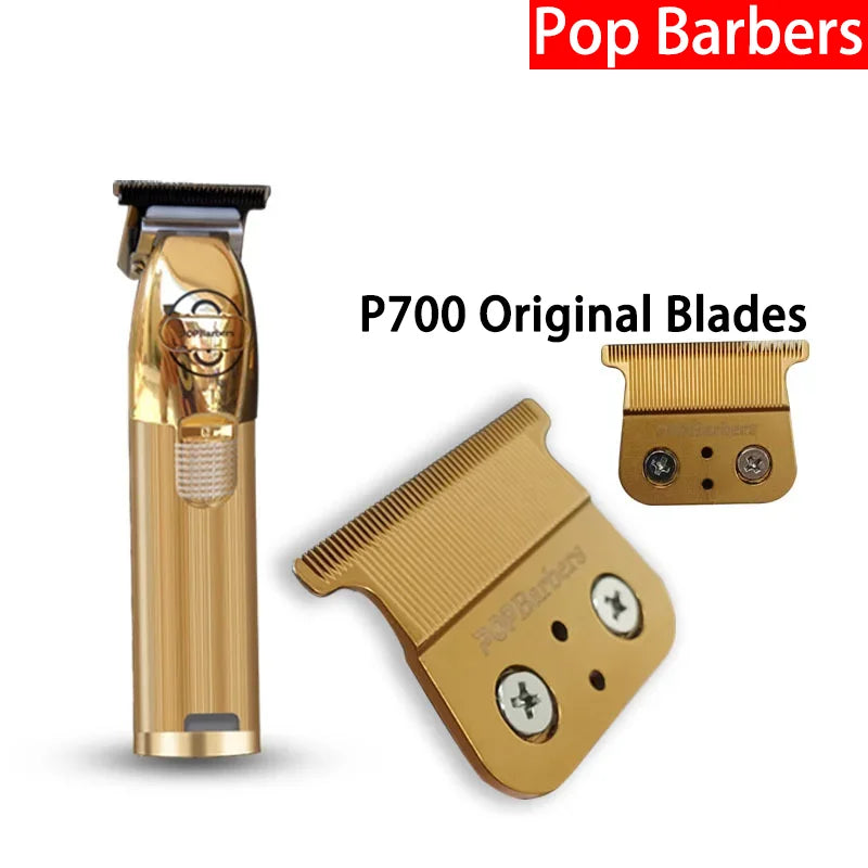 P800 P700 P600 Pop Barbers Professional Hair Clipper 0mm Blade Standard Set for Hair Cutting Machine Replaceable Cutter Head