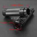 Motorcycle Black 1"25mm Hand Grips Aluminum For Harley Sportster 883 1200 XL VRSC Touring Dyna Softail Custom 96-UP Handle Bar