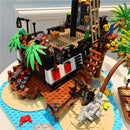 In Stock Pirates of Barracuda Bay 698998 2545Pcs Building Blocks Bricks Kid Birthday Christmas Gifts Compatible 21322