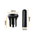 Car Interior ABS Door Latch Pin Security Door Lock Screw Knob Cap Cover For BMW 5 Series F10 F11 2010 2011 2012 2013 2014 2015