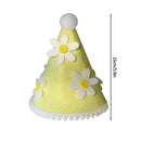 Birthday Party Hat Baby Shower Crown Event Decoration Supply Daisy Party Hats Baby Crown 1 Year Children's Day Gift Party Decor