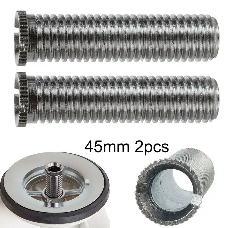 1/2/5pc 35/45mm Kitchen Sink Basket Strainer Screws Stainless Steel Plug Screw Bolt Threaded Screw Connector Kitchen Fixture