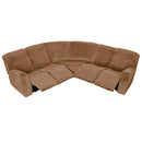 7-Piece L Shape Velvet Stretch Recliner Corner Sofa Covers for Sectional Sofa Set Reclining L Shape Sofa Slipcovers