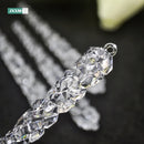6pcs Christmas Decoration Simulation Ice Xmas Tree Hanging Ornament Artificial Clear Fake Icicle Winter Party Home Decor Navidad