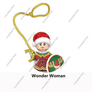 Hot Toys TV6302 TV6303 2024 Merry Christmas Gift Grinch Holiday Elf Santa Rex Darth Vader Building Blocks Mini Action Figure Toy