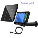 6V 4W Solar Battery Charger For Security Camera Portable Solar Power Bank 4W Solar Panel Charger DC 5521 With Remote Control