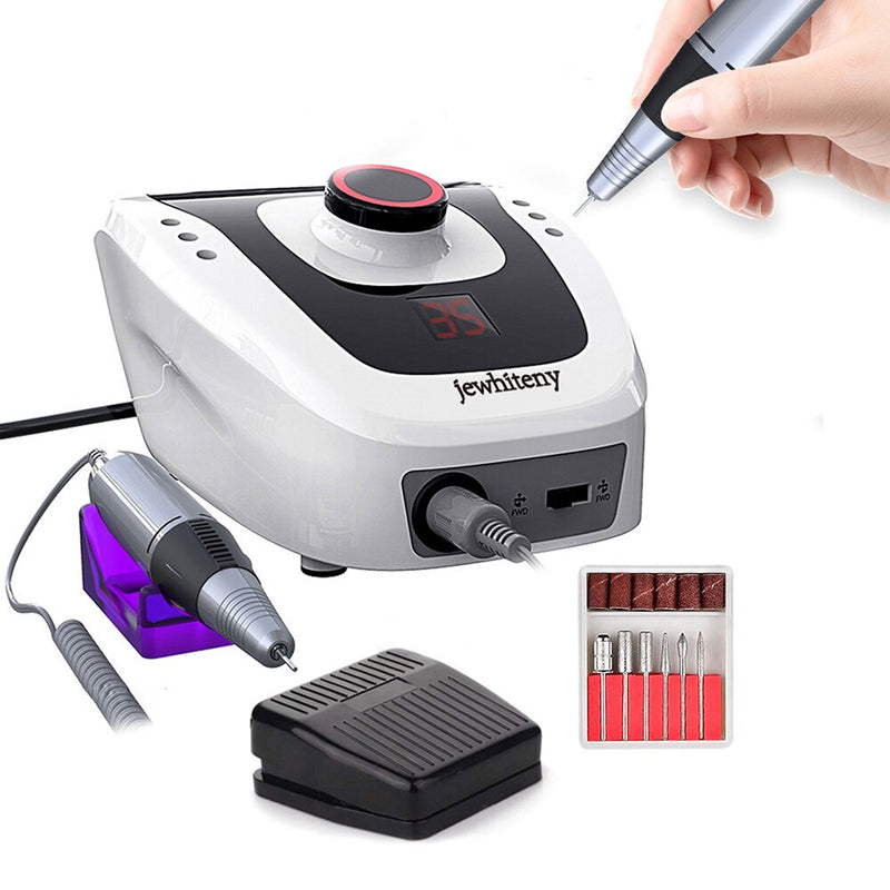 35000/20000 RPM Electric Nail Drill Machine For Manicure Pedicure with Cutter Nail Drill Art Machine Kit Nail Tool