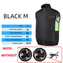 2024 Cooling Vest Ice Fan Vest Heat Resistant Sleeveless Workwear Breathable Wearable Cooling Fan Vest for Hot Weather Work