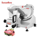 SucceBuy Meat Slicer 200W/240W/320W/340W Electric Deli Food Slicer Adjustable Thickness Commercial and Home Use Cut Meat Cheese