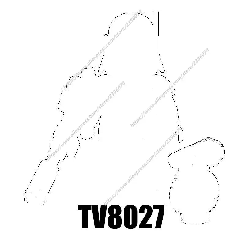 TV6102 Action Figures Movie accessories Building Blocks Bricks toys TV8009 TV8010 TV8011 TV8012 TV8013 TV8014 TV8015 TV8016