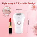 VGR Epilator Electric Leg Body Underarms Portable Hair Remover 2 Speed Adjustment Hair Removal Tool Epilator for Women V-705