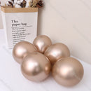 5/10/12/18inch Macaron Pink Matte White Beige Chrome Champagne Balloons DIY Balloons Garland Arch Easter Baby Shower Decorations