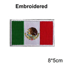 PVC/Embroider Flag Patches UK Spain France Germany US Russia Army Military Tactical Hook Badge Rubber Shoulder Emblem Applique