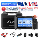 XTOOL D7W D7 BT Bluetooth Diagnostic Tool All System Car Automotive Scanner ECU Coding Bidirectional 39 Resets CANFD DOIP FCA