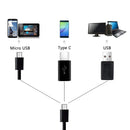 1080P HD Camera USB Android Endoscope Waterproof IP67 Tube Inspection Endoscope Snake Cable 8mm Lens Borescope 8 Leds Light