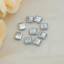 Hapiship 2024 Fashion Stainless Steel Football Bowling Baseball Charm Italian Links Fit 9mm Bracelet DIY Making Jewelry DJ106-I