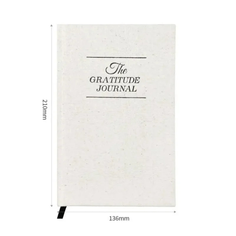 The Five Minute Journal Daily Gratitude Notebook A5 Size Hardcover Reflection & Manifestation Journal for Mindfulness Diary