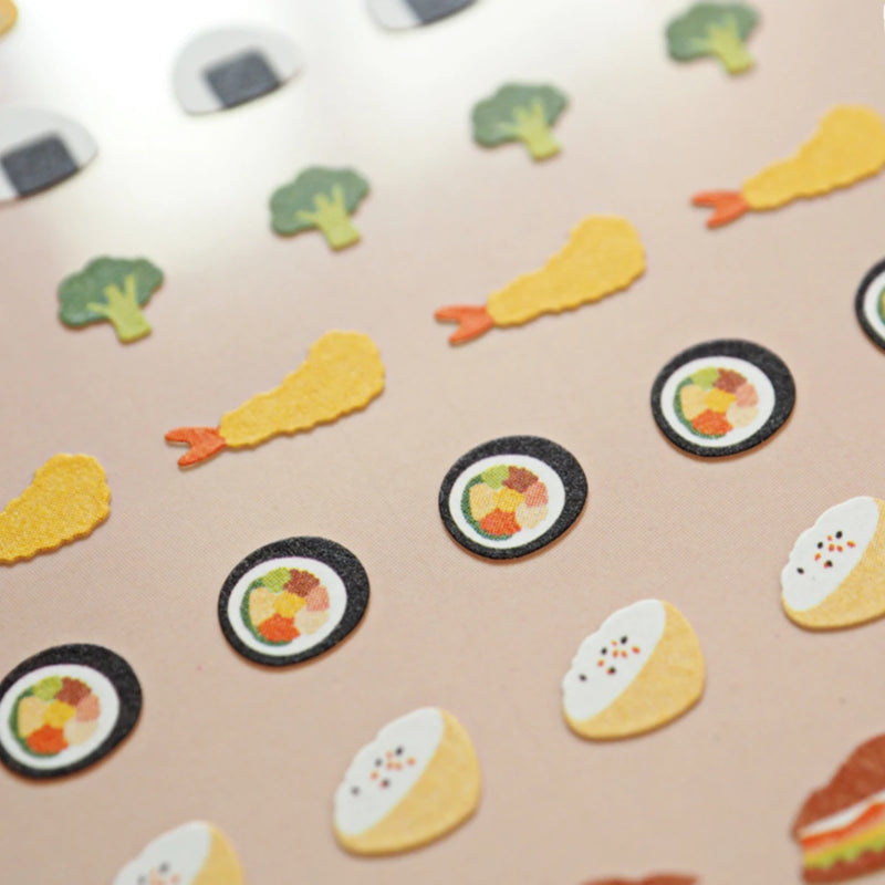 Korean Import Suatelier Convenience Store Sushi Food Paper Stickers Scrapbooking Diy Journal Stationery Sticker Cute Deco Kawaii