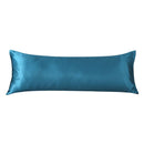 20x54 inch Couple Double Pillow Case Satin Pillow Cases Solid Color Long Lovers Wedding Pillowcases