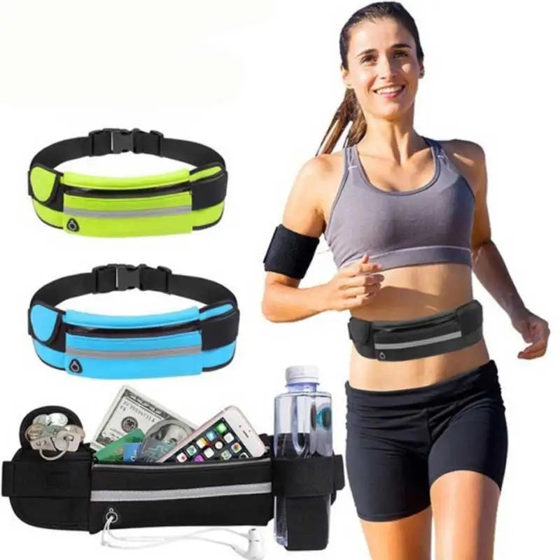 Portable Outdoor Waterproof Sports Waist Pack Climbing Running Fitness Equipment Large Capacity Multifunctional Riding Bag