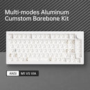 Akko MonsGeek M1 V5 Tri-mode Mechanical Keyboard Barebone Kit VIA 75% 3/5 Pins Customized Hot Swap RGB Rapid Disassemble Gasket