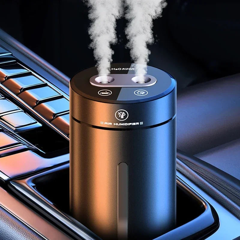 Car Aroma Diffuser Air Freshener  Aromatherapy Humidifier Aluminum Alloy Electric Aromatic Oasis Automatic Spraying Home Room