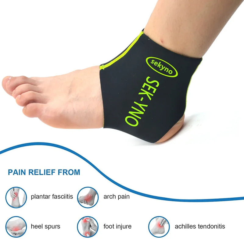 Spacer Fabric Ankle Sleeve Support Brace for Swelling Reduction, Stabilizing, Pain Relief, Sprains, Strains, Sports, Exercise